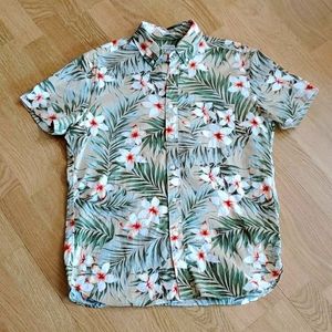 J. Crew Hawaiian Button Up Short sleeve
